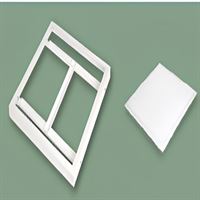 Sıva Üstü Slim Led Panel Arm Çerçeve 600X600X45 1